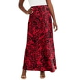 thumbnail image 1 of Jessica London Women's Plus Size Wrinkle Resistant Pull-On Elastic Knit Maxi Skirt, 1 of 6