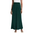 thumbnail image 1 of Jessica London Women's Plus Size Wrinkle Resistant Pull-On Elastic Knit Maxi Skirt, 1 of 6