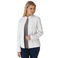 thumbnail image 1 of Jessica London Women's Plus Size Zip Front Leather Jacket, 1 of 5