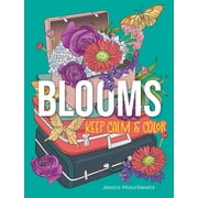 Beautiful Blooms Coloring Book, 128 pages (Paperback)