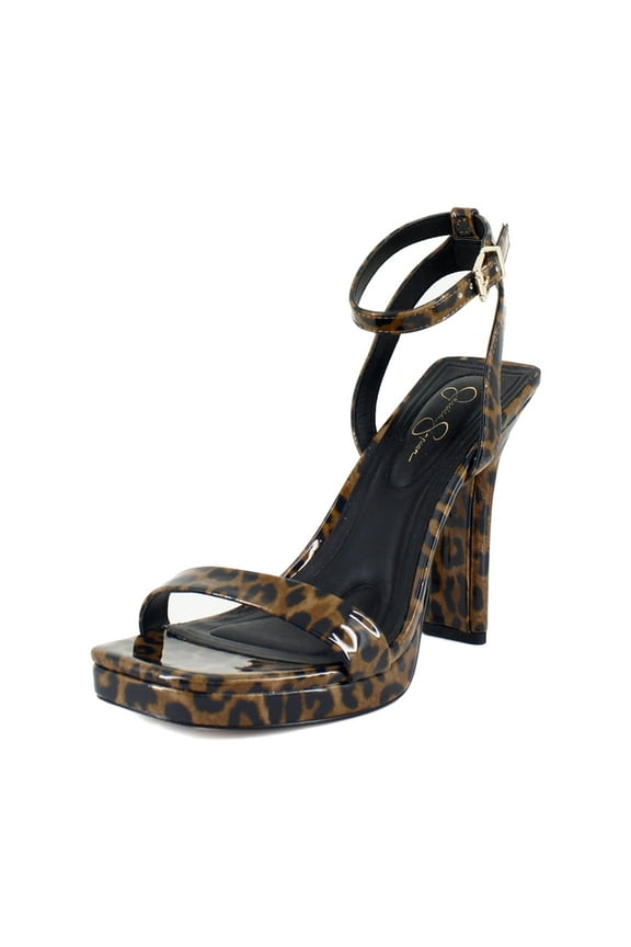 Adonia Women's Heels Natural Leopard Size 5.5 M