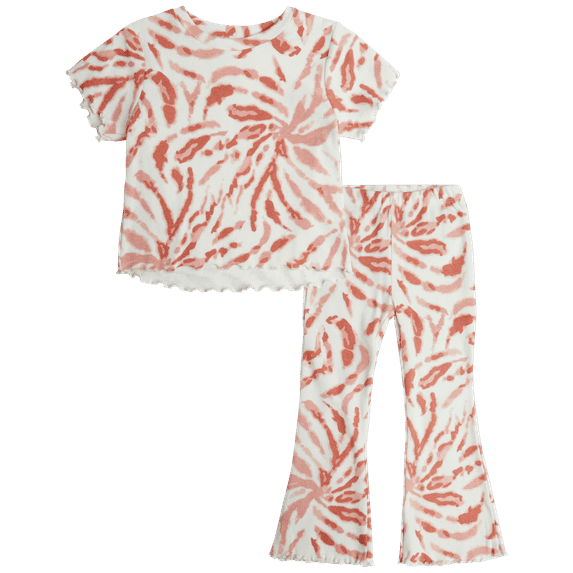 Jessica Simpson Baby Girls' Leggings Set - 2 Piece T-Shirt and Leggings - Pants Set (12M-16)