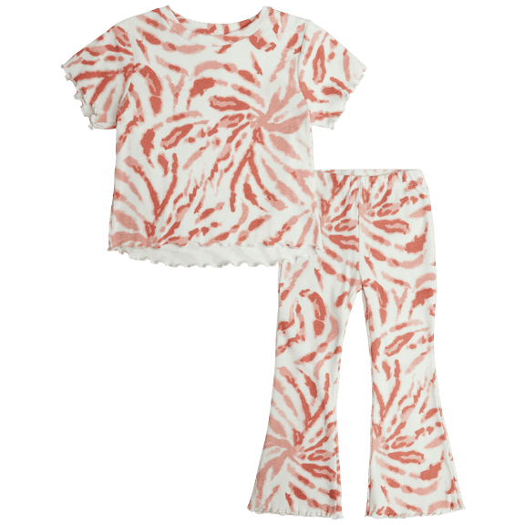 Jessica Simpson Baby Girls' Leggings Set - 2 Piece T-Shirt and Leggings - Pants Set (12M-16)