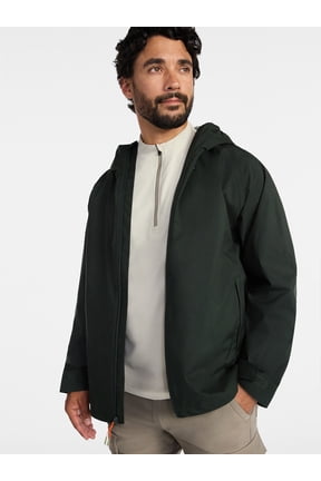 Men's and Big Men's Sealed Seam Rain Jacket Pinnacle System, Sizes S-3XL