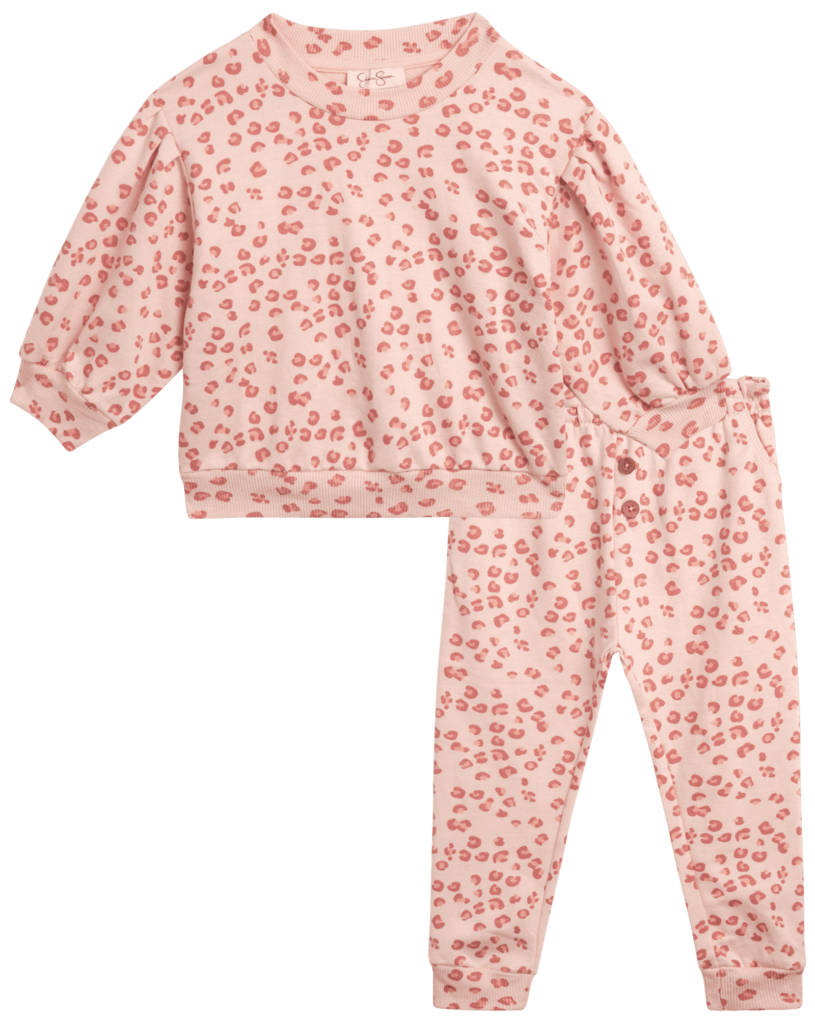 Jessica Simpson Baby Girls' Pants Set 2 Piece TShirt and Jogger
