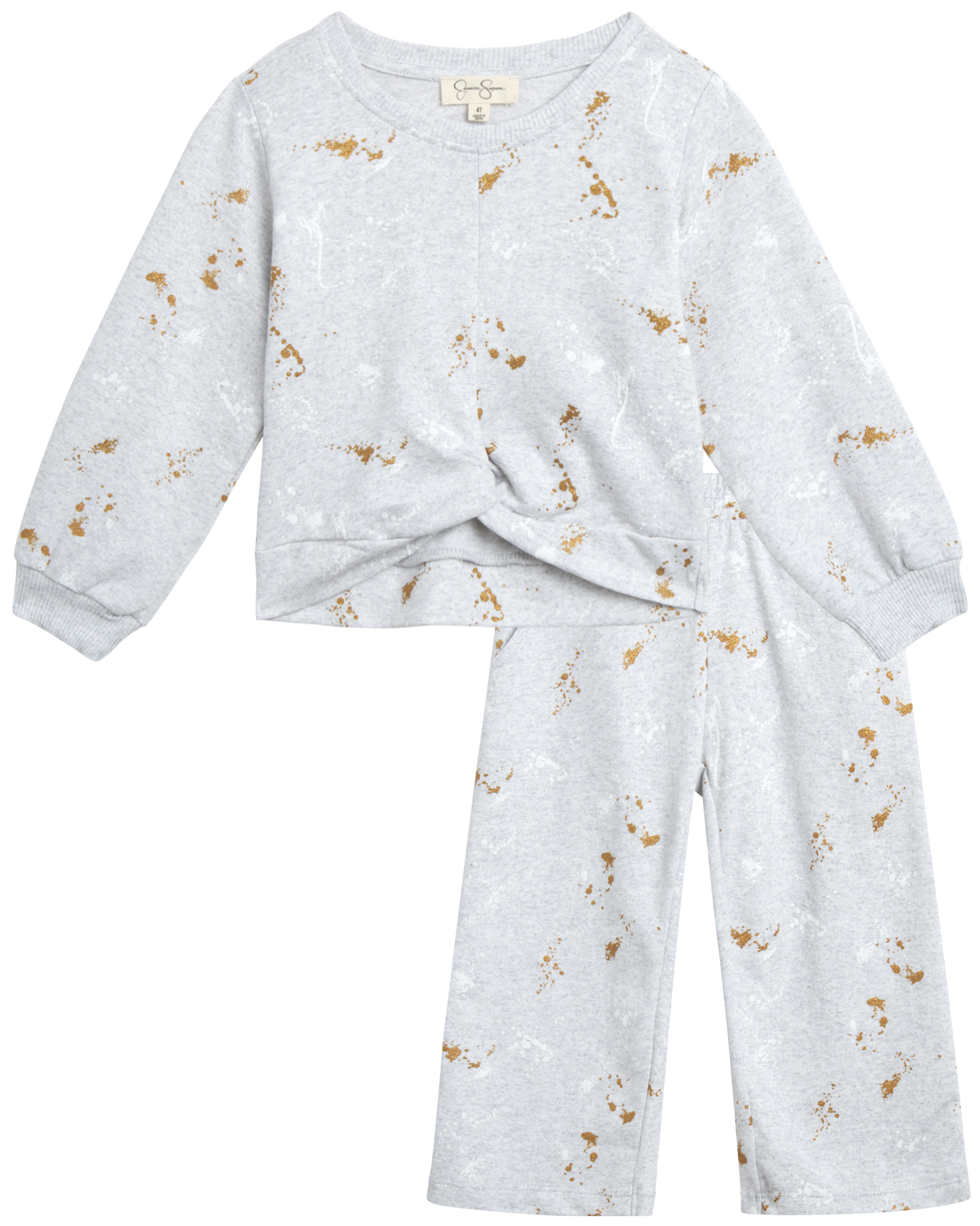 Jessica Simpson Baby Girls' Pants Set 2 Piece TShirt and Jogger