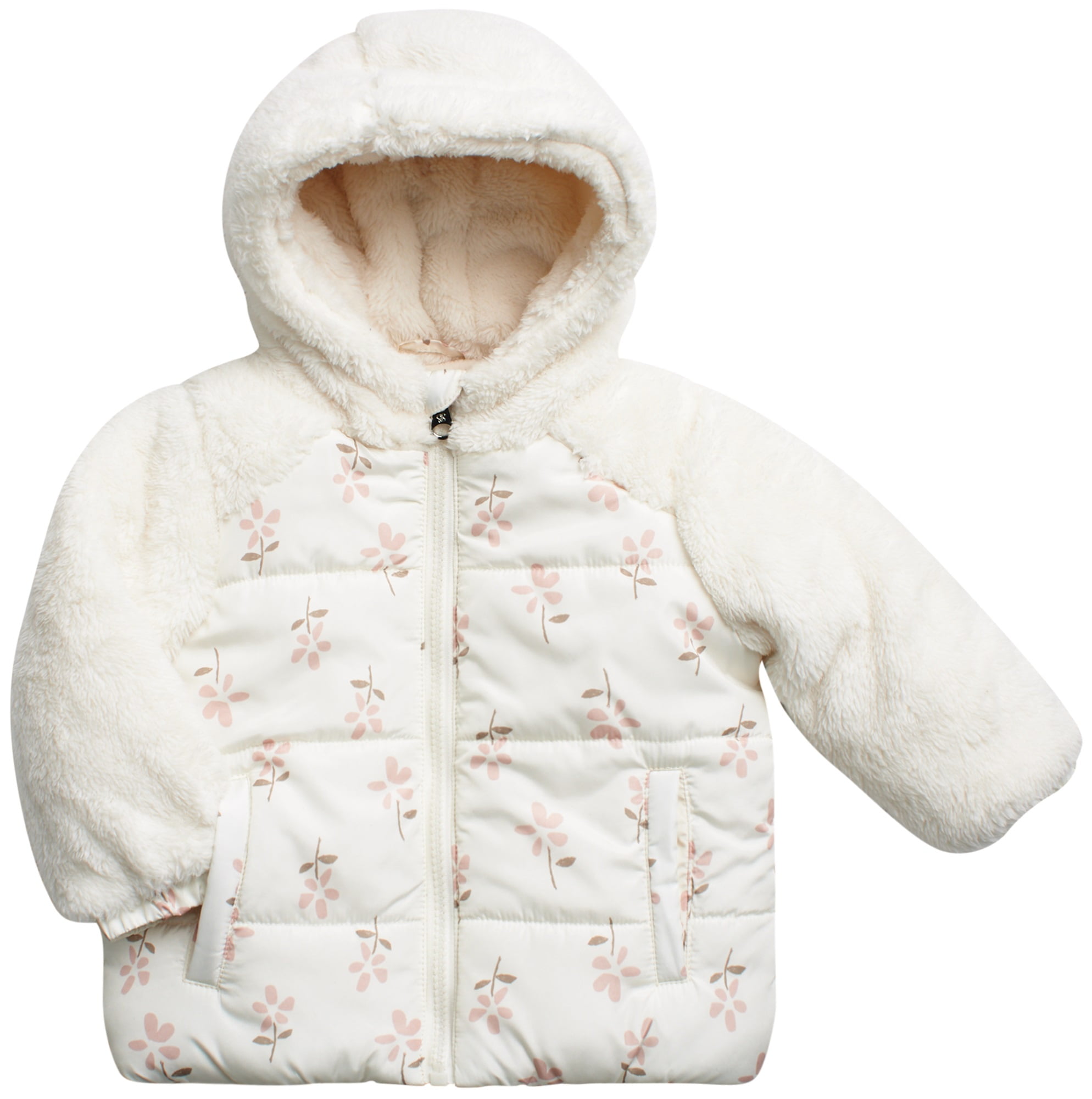 Carters Girls 2T-6X Fleece Lined Puffer Jacket