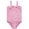 thumbnail image 1 of Jessica Simpson Baby and Toddler Girls' One-piece Swimsuit with Floral applique, Sizes 12M-5T, 1 of 6