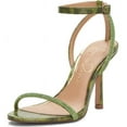 thumbnail image 1 of Jessica Simpson Baharia Sandals Women Ankle Strap Stiletto Heel Fashion Pumps (Green, 11), 1 of 8