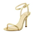 thumbnail image 1 of Jessica Simpson Baharia Women's Heels Gold Size 10 M, 1 of 8