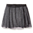 thumbnail image 1 of Jessica Simpson Big Girls' Sarabeth Mesh Circle Skirt , Size L, Silver, 1 of 1