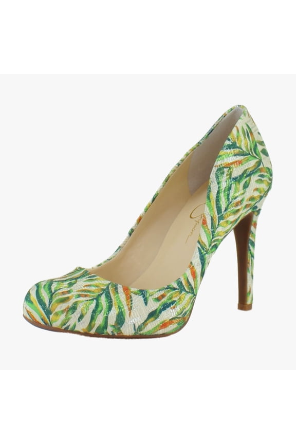 Calie Women's Heels Green Multi Size 7.5 M