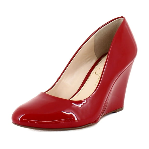 Jessica Simpson Cash Women's Heels Red Patent Size 9.5 M