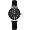 thumbnail image 1 of Jessica Simpson Diamond Collection Women Watch, Classic Quartz, Leather Band, Round Faceted Crystal Face, Elegant Dress Watch for Women, 1 of 7