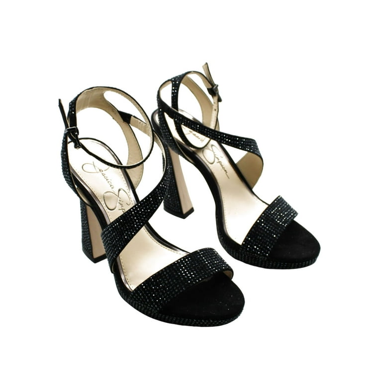 Jessica Simpson Friso2 Women s Heels Black Size 6 M Walmart