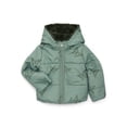 thumbnail image 1 of Jessica Simpson Girls Butterfly Cropped Puffer Jacket, Sizes 4-16, 1 of 3