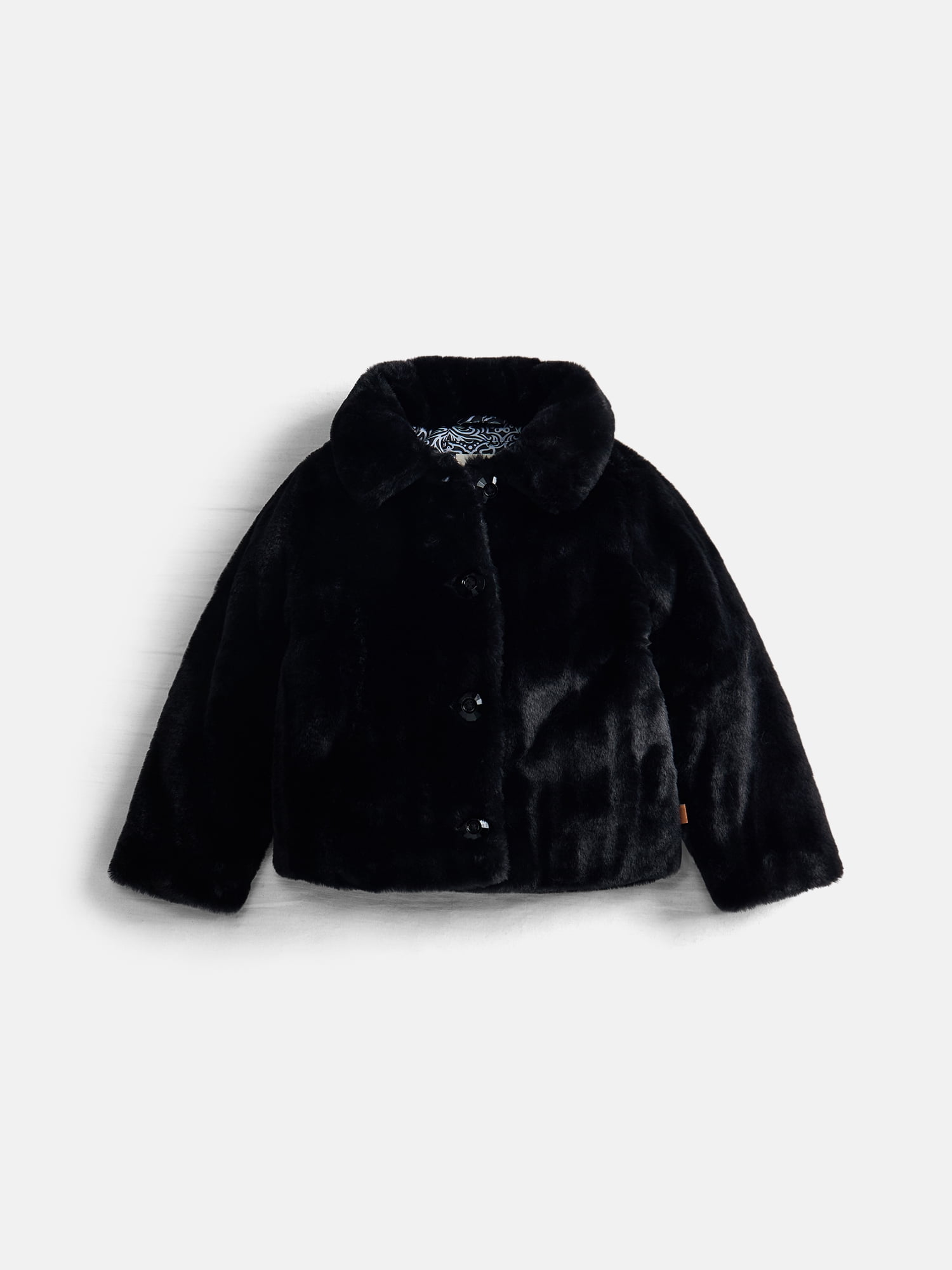 Jessica Simpson Girls Cropped Faux Fur Jacket, Sizes XS-XXL