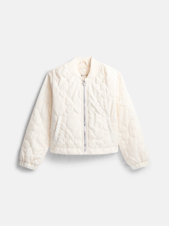 Girls Quilted Jacket, Sizes XS-XXL