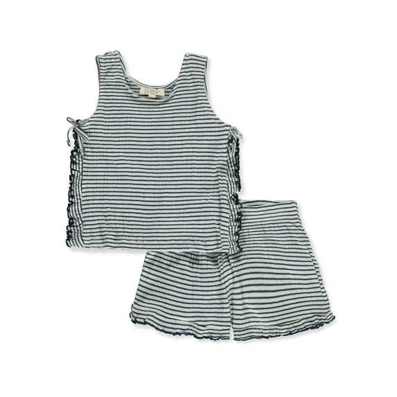 Jessica Simpson Girls' 2-Piece Knit Shorts Set Outfit, Sizes 4-12
