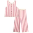 thumbnail image 1 of Jessica Simpson Girls' Crochet Pant Set, Sizes 4-16, 1 of 10