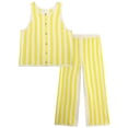 thumbnail image 1 of Jessica Simpson Girls' Crochet Pant Set, Sizes 4-16, 1 of 10