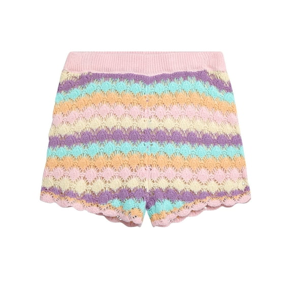 Jessica Simpson Girls Crochet Shorts, Size 7-14/16