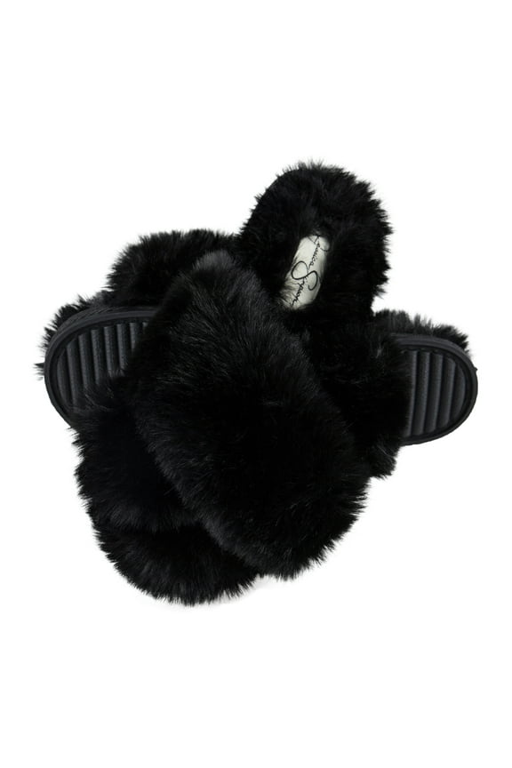 Girls Extra Plush X-Cross Slide