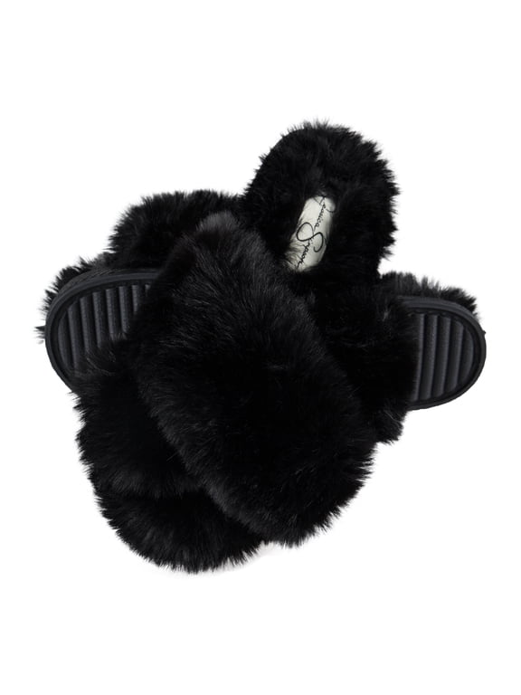Girls Extra Plush X-Cross Slide