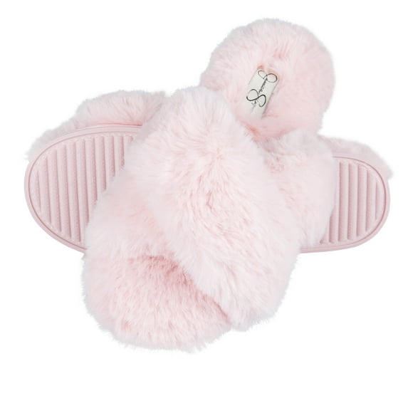 Jessica Simpson Girls Extra Plush X-Cross Slide