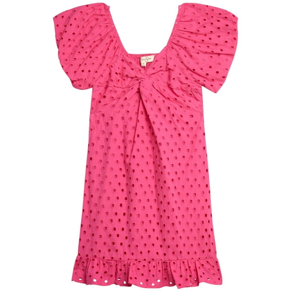 Jessica Simpson Girls' Eyelet Twist Dress, Sizes 7-16