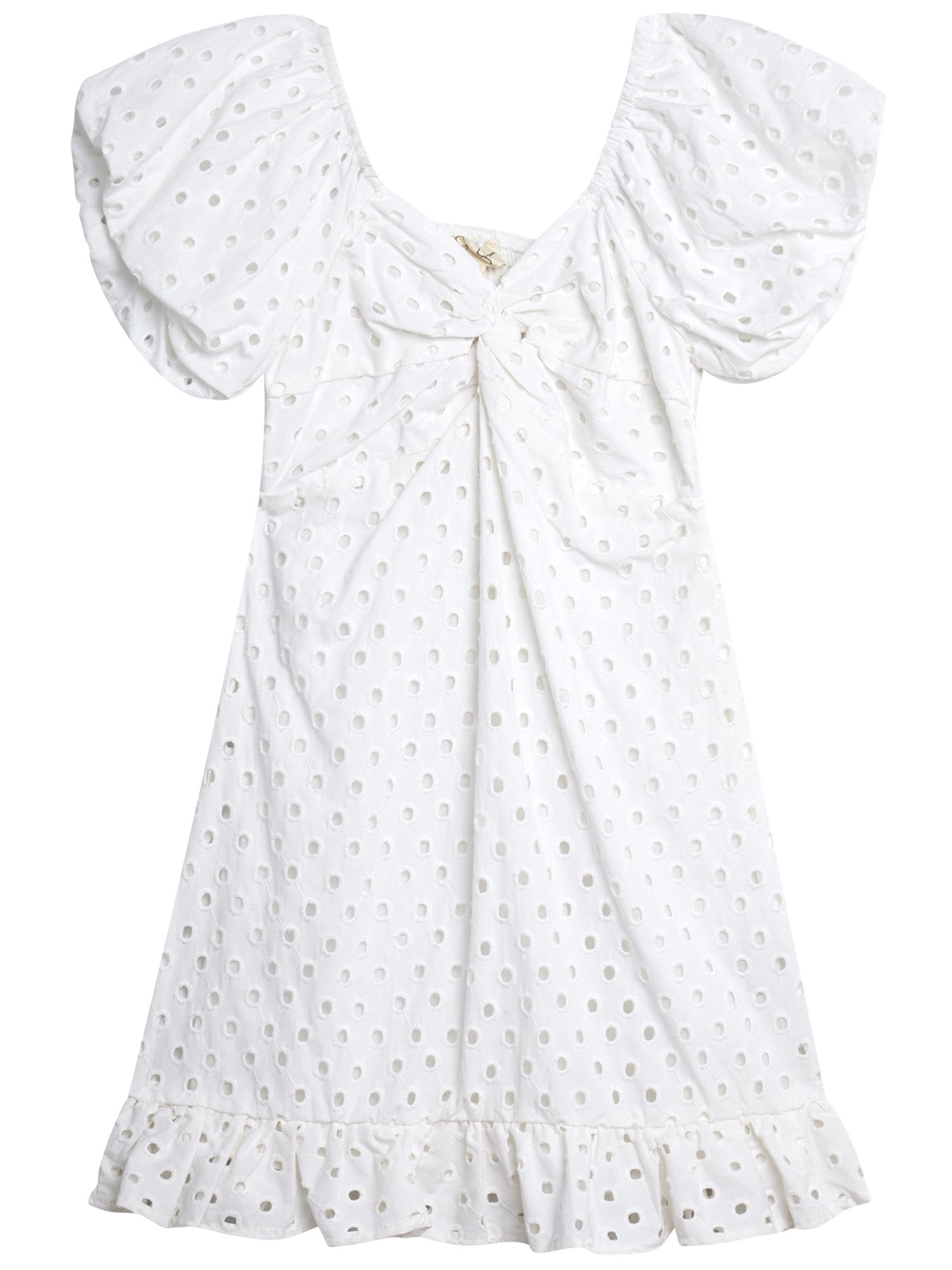 Jessica Simpson Girls' Eyelet Twist Dress, Sizes 7-16