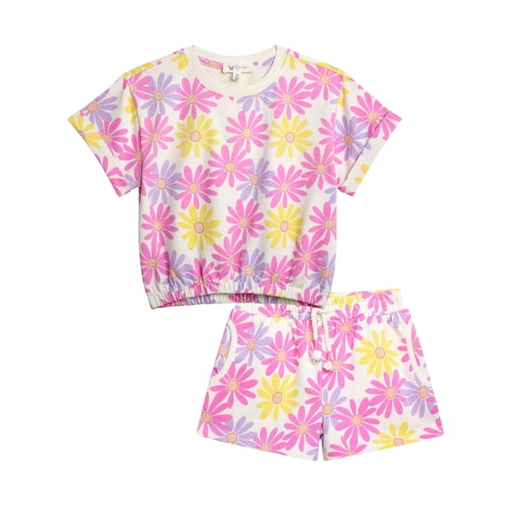 Jessica Simpson Girls' French Terry Coverup Set, Sizes 4-16