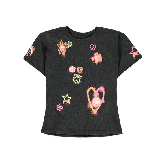 Jessica Simpson Girls Graphic Tee, Size 7-14/16