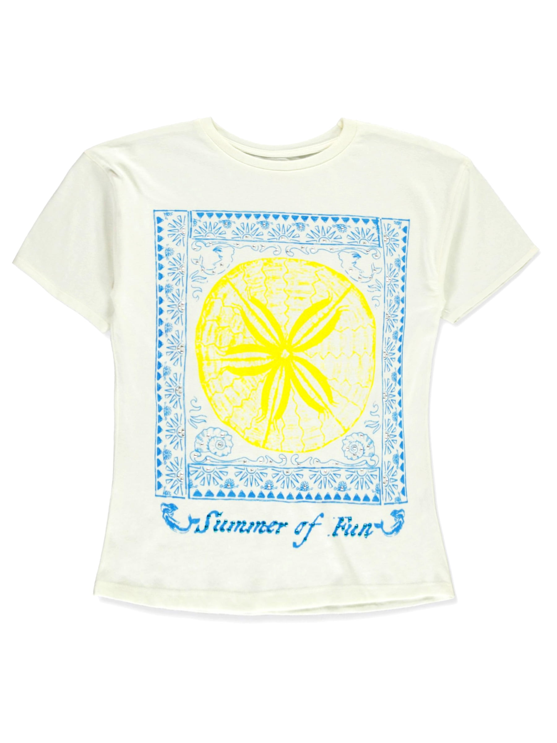 Jessica Simpson Girls Graphic Tee, Size 7-14/16