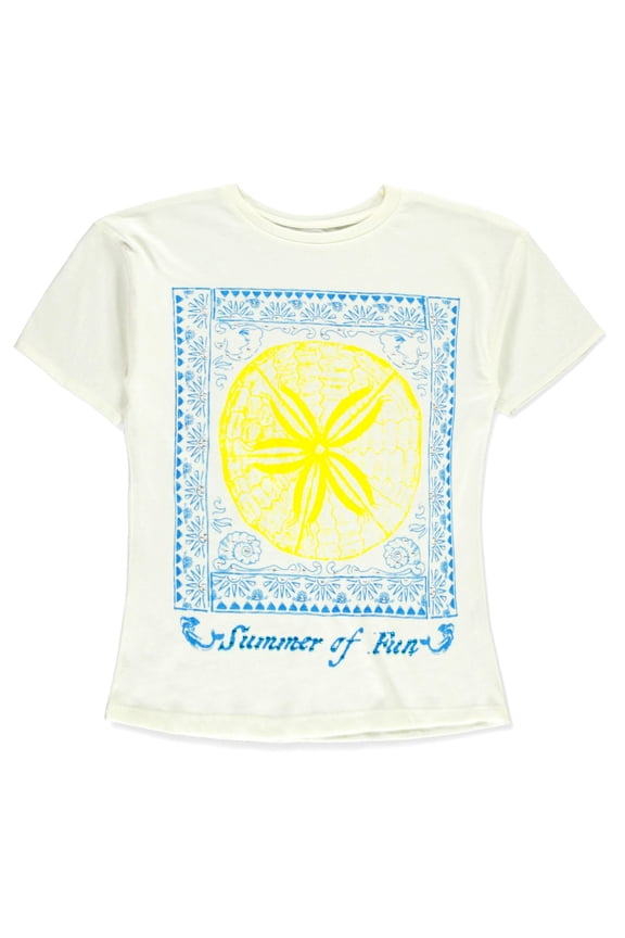 Girls Graphic Tee, Size 7-14/16