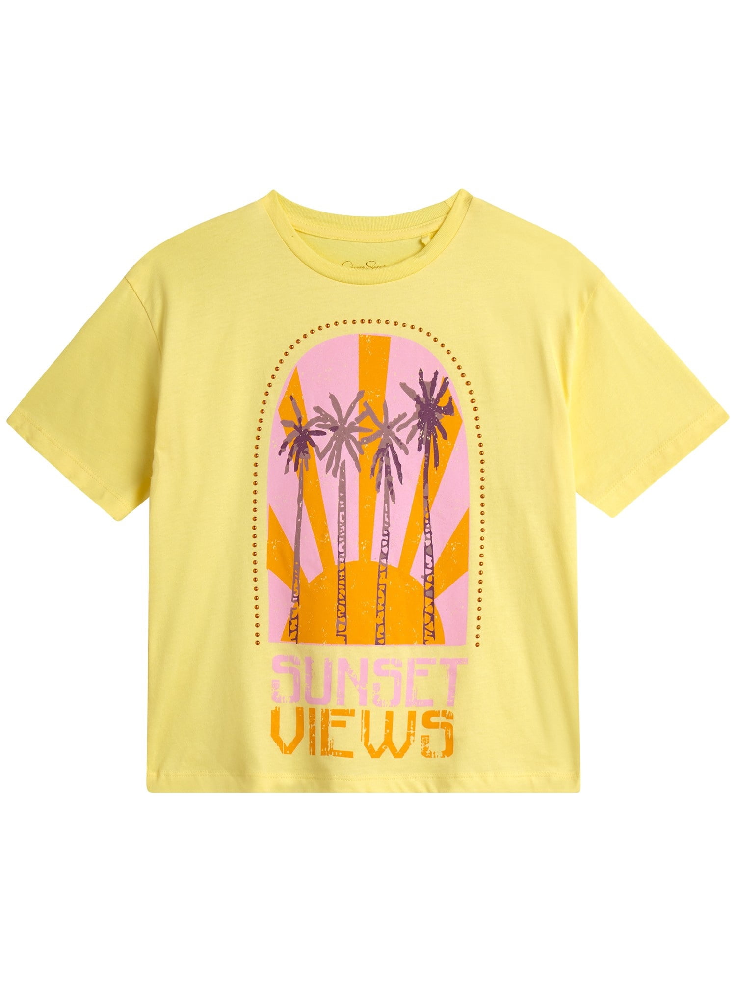 Jessica Simpson Girls Graphic Tee, Size 7-14/16