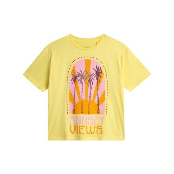 Jessica Simpson Girls Graphic Tee, Size 7-14/16