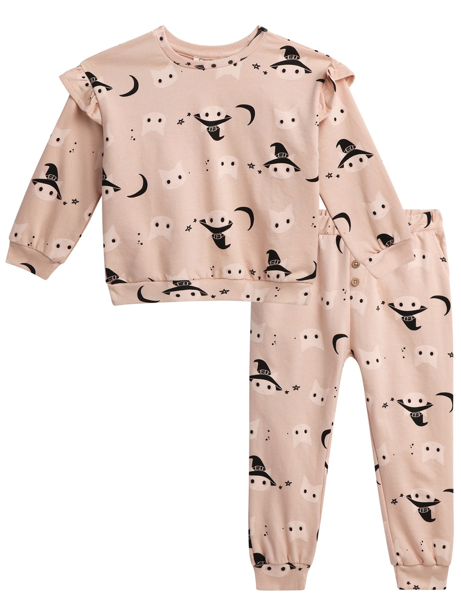 Girls Halloween Jogger Set, Sizes 4-8
