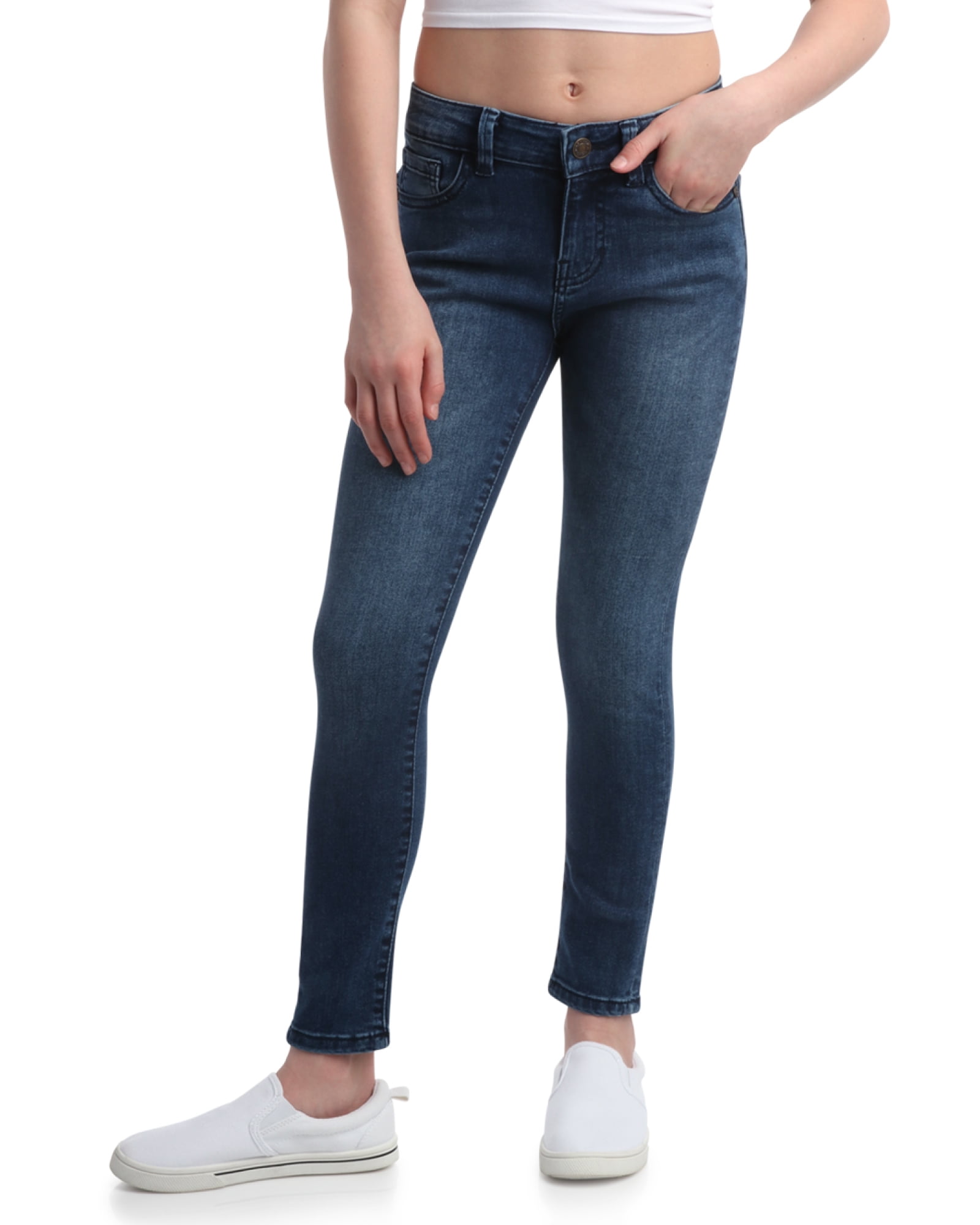 Jessica Simpson Women s FOREVER ROLLED ANKL SKNY W DEST PLUS WHI Walmart