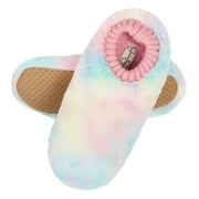 JESSICA SIMPSON Girls Plush Fleece Lined Slipper Socks with Anti-Slip Sole