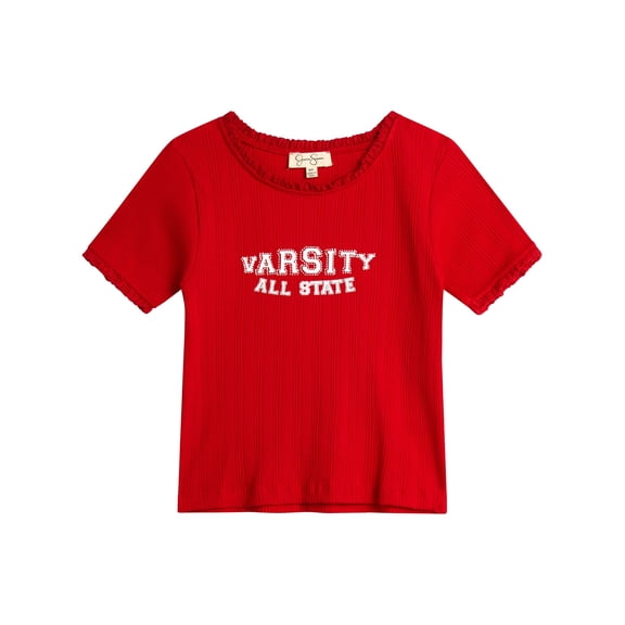 Jessica Simpson Girls' Short Sleeve Tee, Sizes 7-16