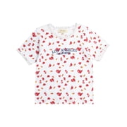 Jessica Simpson Girls' Short Sleeve Tee, Sizes 7-16