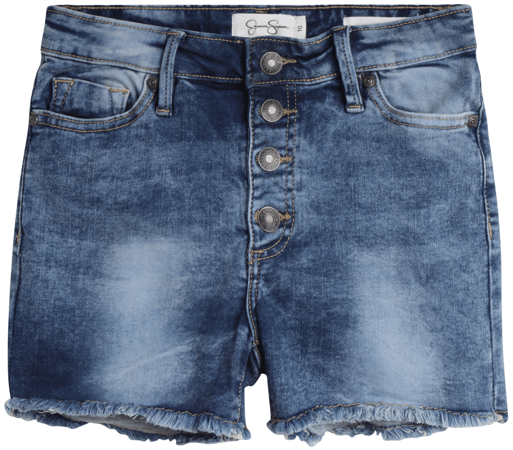Jessica Simpson Girls' Shorts - 5 Pocket Stretch Denim Jean Shorts ...