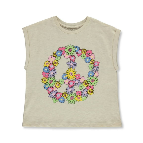 Jessica Simpson Girls Graphic Tee, Size 7-14/16