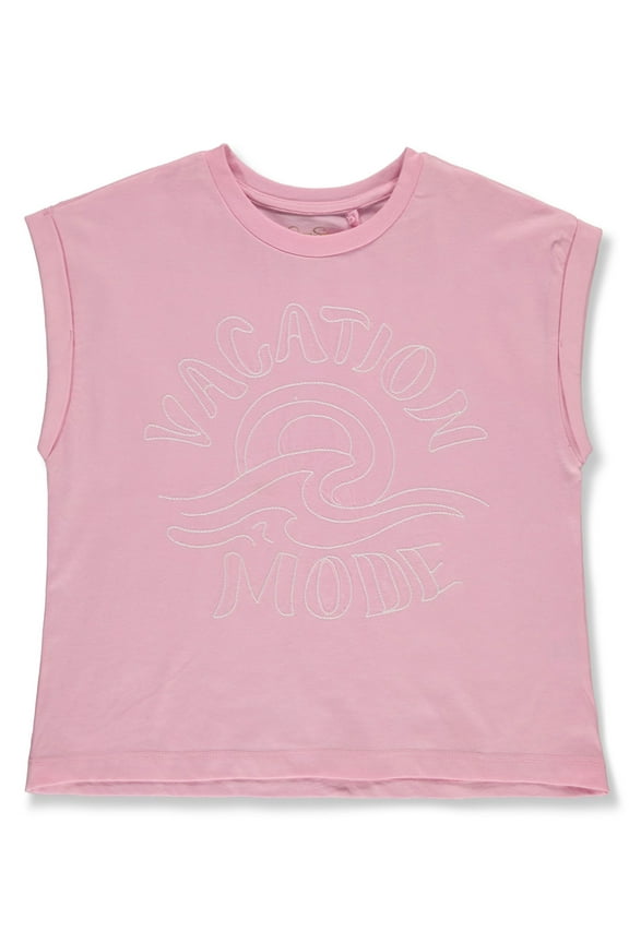 Girls Graphic Tee, Size 7-14/16