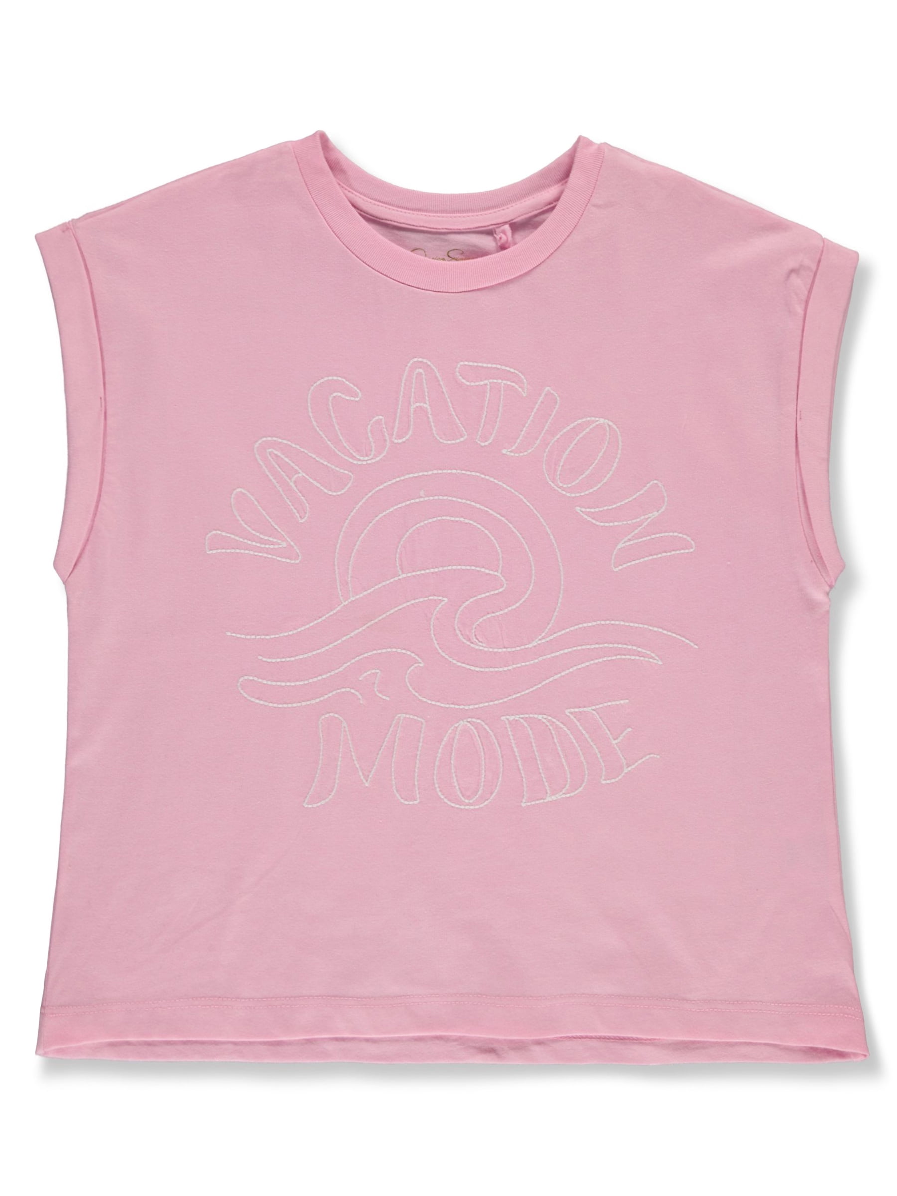Jessica Simpson Girls Graphic Tee, Size 7-14/16