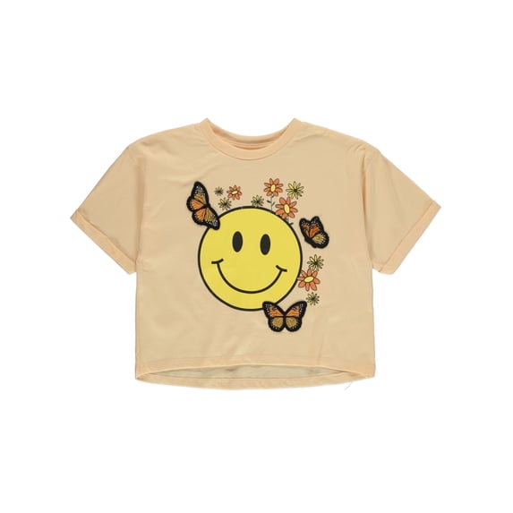 Jessica Simpson Girls' Smile T-Shirt Color: peach Size: 7