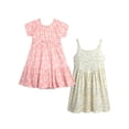 thumbnail image 1 of Jessica Simpson Girls' Two Pack Knit All-over Print Dress Set, Sizes 4-16, 1 of 11