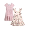 thumbnail image 1 of Jessica Simpson Girls' Two Pack Knit All-over Print Dress Set, Sizes 4-16, 1 of 13