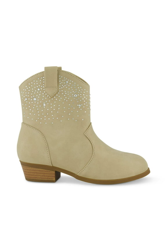 Girls Youth Layla Fade Beige Tan Cowgirl Boot